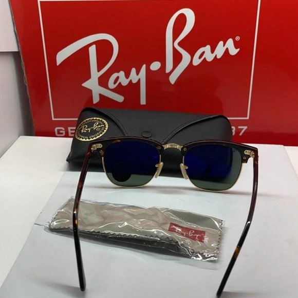**Host Pick**New rayban Club Master Tortoise/Gold RB3016 W036 Unisex style - Picture 3 of 3